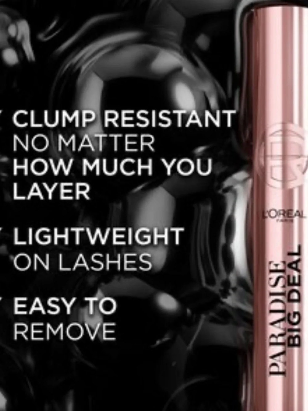 🦋 L’Oréal Paradise Big Deal Mascara - Blackest Black New FullSz